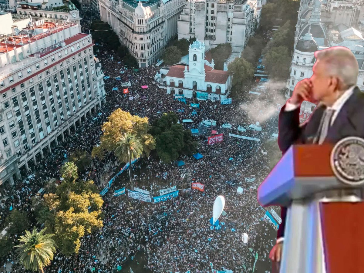 López Obrador se expresa sobre crisis educativa en Argentina