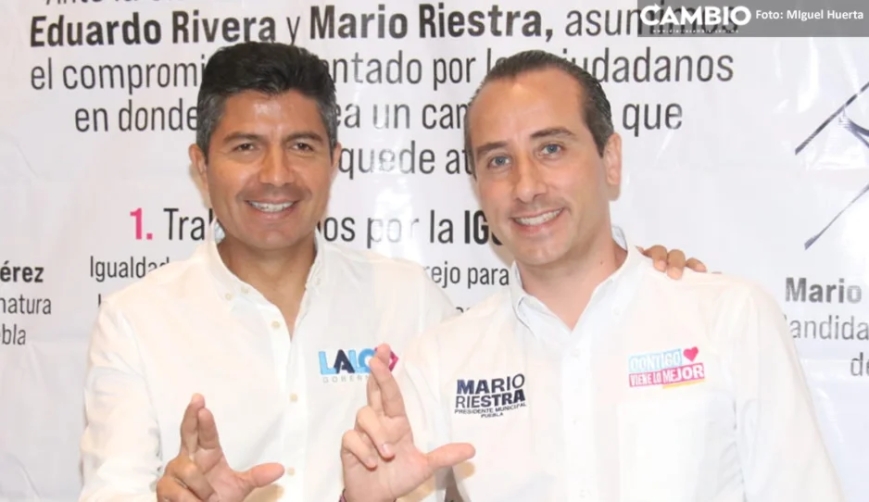 Señalan a los candidatos poblanos Rivera y Riestra por enriquecimiento